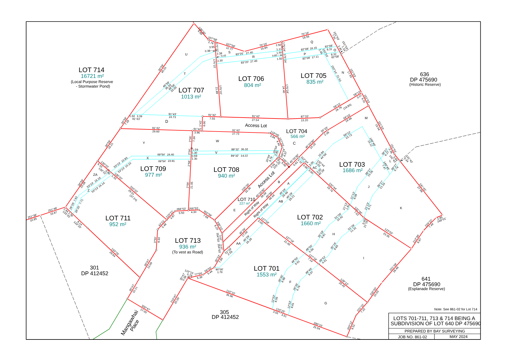 section 7 lot layout